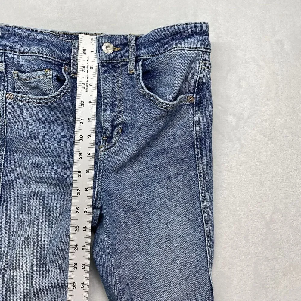Free People‎ X We The Free Jeans Womens 26 skinny raw hem high rise